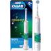 Oral-B Kids Electric Toothbrush with Coaching Pressure Sensor and Timer, Rechargeable Toothbrush with (2) Brush Heads, Sparkle & Shine