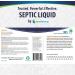1 Gallon Professional Grade Septic Tank Treatment | Live Bacteria & Enzyme Formula - Eliminate Odor & Prevent Backups - Buy Online on GoSupps.com