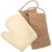 ABOOFAN 3 Sets Sisal Bath Set Exfoliating Bath Scrubbers Dead Skin Removers Gloves Loofahs Pouf Gloves Body Scrub Towel Korean Washcloth Exfoliate for Body South Korea Jute Man Frosted - Buy Online on GoSupps.com