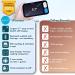 iProven 2023 Smart Upper Arm Blood Pressure Monitor - 500 Memory Sets - Large Adjustable Cuff - Backlit Display - Bluetooth App - Home Use - Buy Online on GoSupps.com