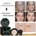 Mushroom Head Air Cushion CC Cream Foundation with 2PCS Sponges | Moisturizing BB Cream for Even Skin Tone | Natural Makeup Base Primer - Buy Online on GoSupps.com