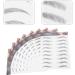 Alipis 9feuilles Sourcil Autocollant R sistant Eau Tatouage Temporaire Pour Sourcils Faux De Effet Poils - Buy Online on GoSupps.com