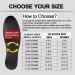 Buy Carbon Fiber Insoles for Turf Toe & Foot Conditions | Rigid Graphite Shoe Inserts for Sports & Hiking - 235mm (Size 7.5-8 Men 6.5-7 Women - Buy Online on GoSupps.com