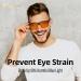 Goiteia Blue Light Filter Clip-On Gaming Glasses - 380-500NM Improve Sleep Foldable AR-99% Orange | E-Sport Accessories for Gamers - Buy Online on GoSupps.com
