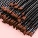 Prasacco 50 Pcs Angled Eyebrow Brushes - Portable Eyebrow Tint & Eyeshadow Blending Brush Set for Women & Girls | Premium Eye Makeup Tools - Buy Online on GoSupps.com