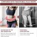 Upgraded Large Size Smart Weighted Hoola Hoop for Abdomen Fitness and Weight Loss - 24 Detachable Knots, Adjustable Weight, Auto-Spinning Ball - Pink - Buy Online on GoSupps.com