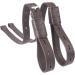 Equinate Slimline Mono Stirrup Leathers - 60 cm Black & Brown | Premium Equestrian Gear - Buy Online on GoSupps.com