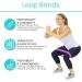 Vive Loop Bands Set (6 Pack) - Multi-Resistance Elastic Bands for Home & Gym Workouts Physical Therapy Yoga & Pilates - Perfect for Toning Hips Butt Arms & Legs - Buy Online on GoSupps.com