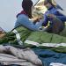 Eackrola Lightweight Waterproof Sleeping Bag for 3-4 Season Camping - Army Green-Flannel - Buy Online on GoSupps.com