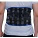 Protexx Waist Brace with Aluminum Alloy Stays - Adjustable Support for Back Pain Relief | International Shipping Available - Buy Online on GoSupps.com