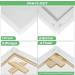 Artist Canvas Set - 6x8, 8x10, 10x12, 12x16 - 8 Piece Frame Board Panels - 100% Cotton Blank Canvas for Oil, Acrylic, Watercolor Painting - Acid-Free for Kids & Artists - Buy Online on GoSupps.com