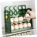 OSALADI Egg Storage Box Storage Boxes Plastic Cilantro Containers for Refrigerator Egg Holder Container Box Green 26X20X10CM - Buy Online on GoSupps.com