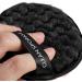 4 Reusable Round Makeup Remover Pads | 100% Microfiber Washable & Eco-Friendly Cotton | Deep Clean & Gentle for All Skin Types - Black - Buy Online on GoSupps.com