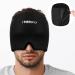 I-THERA-U Headache Relief Cap - Reusable Migraine Hat for Tension Headache, Sinus Pressure, Puffy Eyes - Black - Buy Online on GoSupps.com