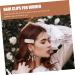 FRCOLOR 25 Pairs hairpin large hair clips for thick hair womens hair clips hair barrettes for women hair accessories for women wedding small hair clips alloy modeling side clip girl - Buy Online on GoSupps.com