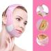 V-Line Lifting Mask Set Pink 3 Pieces for Face Reusable Double Chin Reducer Double Chin Reducer Anti-Wrinkle Moisturising Double Chin Firming Facial Treatment - Buy Online on GoSupps.com
