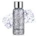 Holographic Silver Face Glitter TEOYALL Long Lasting Glitter Shimmer Chunky Sequins Glitters for Body Face Hair Makeup (Silver) #1 Silver