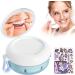 Prosdese Mirror Denture Box with Filter - Portable Bite Can & Toothpaste Tin for Safe Storage of Braces Bite Rail & False Teeth - International Shipping Available - Buy Online on GoSupps.com