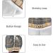 Bulldog Plaid Pattern Hair Towels 2 Pack - Super Absorbent Quick Dry Hair Turbans for Women & Girls - Buy Online on GoSupps.com