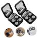 Plafope Colored Contact Lens Holder & Carrier - Simple Plastic Care Box for Lentils - Buy Online on GoSupps.com