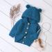 Puseky Baby Knit Sweater with Hooded Ears - 6-12 Months, Denim Blue - Buy Online on GoSupps.com