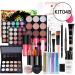 Professional Makeup Set | Mknzome Cosmetics Starter Kit with Travel Makeup Bag | Christmas Gift Idea with Eyeshadow Eyebrow Cream Lipstick & More - Buy Online on GoSupps.com