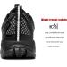 Ulogu Men's Waterproof Hiking Shoe - Lightweight & Comfy All-day Work Shoes | 6-Month Warranty - Size 14.5 Black - Buy Online on GoSupps.com