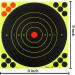 Shooting Targets 10 Pack/20 Pack/40 Pack 8 inch Reactive Splatter Bullseye Targets for BB Gun Rifle Air Rifle Airsoft Pistol Pellet Gun - Buy Online on GoSupps.com