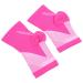 Healifty 3 Pairs Ankle Support Ankle Covers Sprained Ankle Sleeve Ankle Heel Support Afo Socks Ankle Brace Foot Fascia Socks Foot Arch Supports Anti-sprain Ankle Socks Nylon Sports Braces pink M