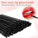 100 Pcs Disposable Lip Brushes - Black Lipstick Applicators & Multi-Functional Makeup Tools for Women & Girls - Bulk Lip Wands & Nail Polish Brushes - Buy Online on GoSupps.com