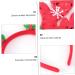 FRCOLOR 1pc Fancy Hairband Deer Antler Head Band Reindeer Hair Hoop Deer Hair Clips Glitter Christmas Party Glitter Snowflakes Hairband Mistletoe Headband Xmas Hair Band Red Girl Miss Horn 26X18CM Red - Buy Online on GoSupps.com
