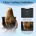 Silicone Hair Cutting Guide Shawl - Waterproof Mat for Professionals & Beginners | Large Haircutting Pads for Home & Salon Use - Buy Online on GoSupps.com