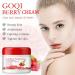 Goji Berry Facial Cream - Organic Moisturizing Face Cream for Dry Skin | Lasting Hydration & Anti-Wrinkle Benefits - Buy Online on GoSupps.com