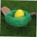 ToddMomy 20pcs Simulated Artificial Nests - Easter Party Decoration & Gift Ideas | Dark Green Twig Eggs 14x14cm - Buy Online on GoSupps.com