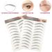  SOLUSTRE SOLUSTRE 12 Sheets Eyebrow Tattoo Stickers Waterproof Eyebrow Transfers Exfoliating Stickers for Women and Girls - Buy Online on GoSupps.com