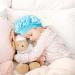 Arqumi Kids Silk Satin Bonnet 2Pcs Set - Soft Adjustable Night Cap for Baby to Teens in Black & Blue - Buy Online on GoSupps.com