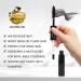 VOLLUCK Retouche Racines Cheveux Mascara Cheveux Blanc 2-en-1 Double Embout Couvre Instantan ment les Cheveux Gris Effet Naturel 7 ML (Marron Moyen 7 ml (Lot de 1)) Marron Moyen 7 ml (Lot de 1) - Buy Online on GoSupps.com