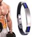 Fottepp Ionpro Titaniumdetox Lympunclog Wristband Titanium Detox Lymph Unclog Wristband Titaniumdetox Lympunclog Wristband Lymph Detox Magnetic Bracelets Titanium (Blue)