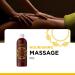 Relaxing Massage Oil - Absorbent Aromatherapy for Couples and Self Care | Bergamot, Sweet Almond, Jojoba, Lavender Essential Oils - Buy Online on GoSupps.com