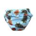 New adorable reusable baby swimming trousers girls swimming diaper for toddlers 0-4 years (blue pineapple XL-36-4LB/3-4 years) XL-36-4lb/3-4 years of blue pineapple
