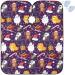 visesunny Barber Cape Christmas Funny Monkey Santa Claus Fox Sheep Polyester Hair Cutting Salon Cape Apron Anti-Static Haircut Water-Resistant Shaving Cloth Beard Shaving Bib Hairdressing Cape