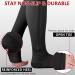 Compression Stockings with Zipper - Open Toe Calf Height Support for Varicose Veins Edema & Pregnancy Relief - International Shipping Available - Buy Online on GoSupps.com