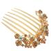 MAGICLULU hair accessories wedding alloy Korean version spring wedding hair clips for brides top clip diamond bride Diamond hairpin hair side combs large comb hair clip decor
