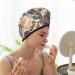Hair Towel Wrap - Quick Drying Towel Turban with Button - Floral & Fantasy Design - Perfect for Fast Hair Drying - International Shipping Available - Buy Online on GoSupps.com