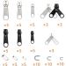 85 Pcs Zipper Repair Kit with Install Pliers Tool - For Clothing Bags Jackets Tents Luggage Backpacks - Buy Online on GoSupps.com