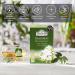 Ahmad Tea Jasmine Romance - Green Tea with Real Jasmine Flowers - 6 x 20 Individually Packaged Aroma Sealed Tea Bags - Buy Online on GoSupps.com