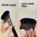Worparsen Face Contour Brush Convenient Soft Synthetic Hair Portable Face Cheek Overall Setting Make Up Brush for Salon C - Buy Online on GoSupps.com