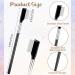 Metal Eyelash Comb & Eyebrow Separator Tool - Stainless Steel Mascara Comb for Women & Girls | Professional Grooming Brush - Buy Online on GoSupps.com