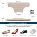 Heel Cushion Pads - Gel Heel Protectors & Grips for Loose Shoes | 4 Pairs (2 Beige + 2 Black) - Comfort & Fit for Men & Women - Buy Online on GoSupps.com