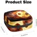 Menstrual Pad Bag with Zipper | Ladies Napkin Bag & Tampons Collection for Women & Girls | Football Design - Buy Online on GoSupps.com